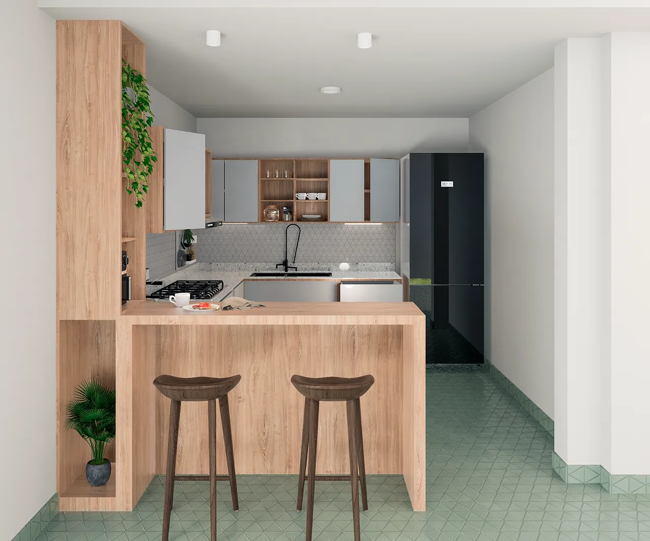 Interior Cocina