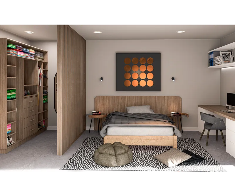 Vista del proyecto casa miguel n lira