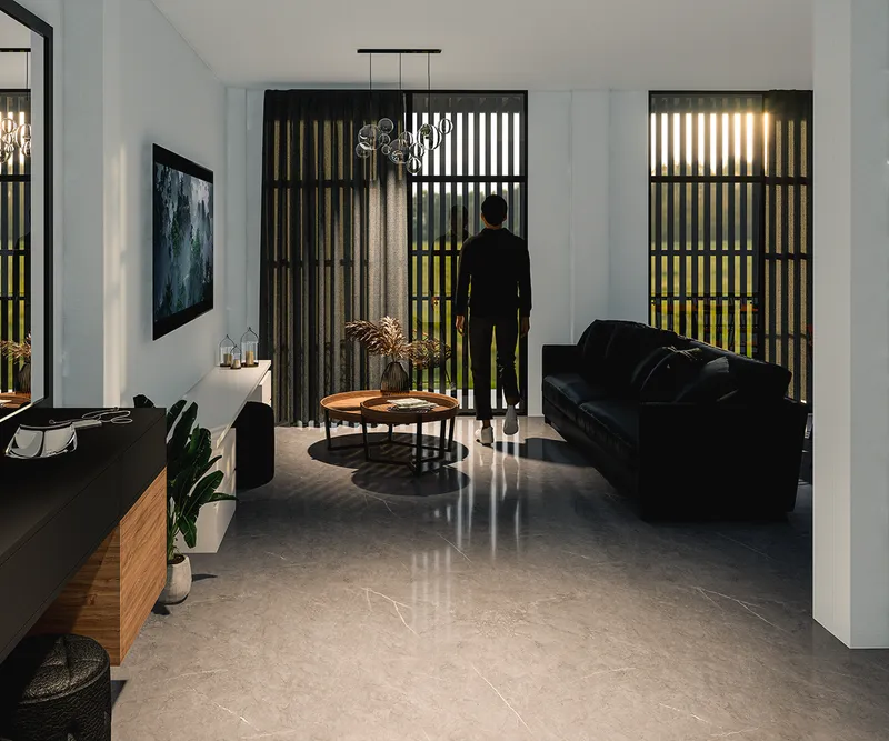 Vista del proyecto casa san bartolo