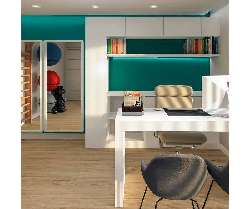 Vista del proyecto consultorio fisioterapia